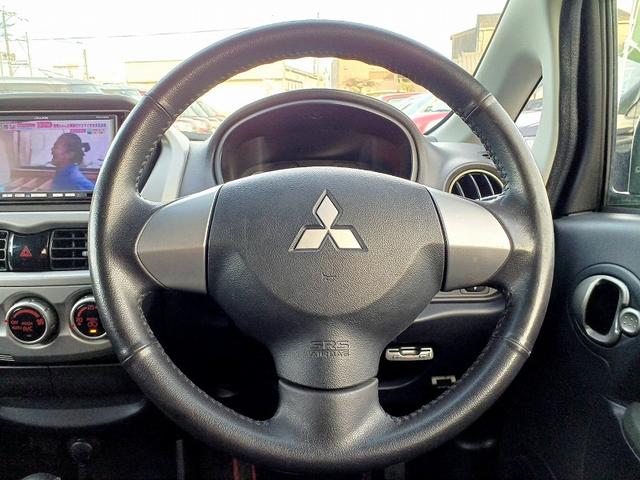 アイ T 後期 ターボ HIDライト ナビ 地デジ/CD ETC 電格ミラー シートリフター スマートキー Aライト Pガラス マット バイザー リアワイパー SRSエアバック ACソケット ABS(19枚目)