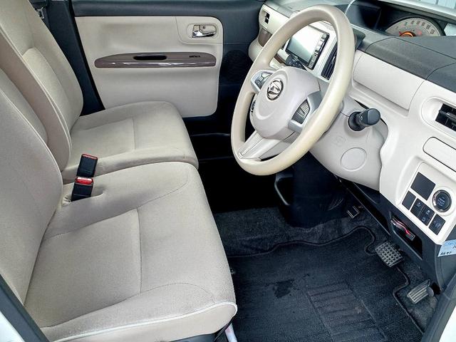 ムーヴキャンバス Xメイクアップ SAII ナビ 地デジ/DVD/BT Bカメラ ETC Aライト フォグ スマアシ2 ステリモ 電格ミラー スマートキー Pスタート Pガラス Aストップ シートリフター ベンチシート アームレスト 横滑り防止(12枚目)