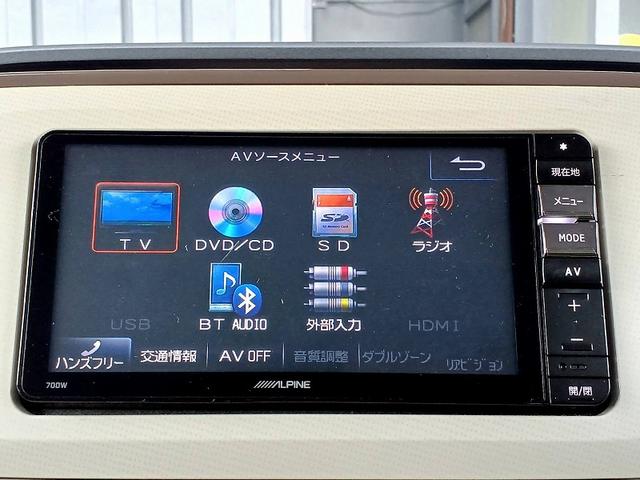 ムーヴキャンバス Xメイクアップ SAII ナビ 地デジ/DVD/BT Bカメラ ETC Aライト フォグ スマアシ2 ステリモ 電格ミラー スマートキー Pスタート Pガラス Aストップ シートリフター ベンチシート アームレスト 横滑り防止(18枚目)