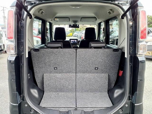 スペーシア ハイブリッドG セーフティS 社外ナビ 地デジ/DVD/BT ETC Pスタート スマートキー Aストップ Aライト Pガラス コーナーセンサー 電格ミラー PWRモード ベンチシート アームレスト 車線逸脱警報(16枚目)