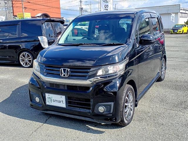 Ｎ－ＷＧＮカスタム Ｇ・Ａパッケージ　ＣＴＢＡ　ナビ　地デジ／ＤＶＤ／ＢＴ　Ｂカメラ　ＨＩＤライト　ハーフレザーシート　フォグ　クルコン　ステリモ　ドラレコ　ＥＴＣ　スマートキー　スペアキー　Ｐスタート　電格ミラー　Ｐガラス　Ａライト（3枚目）