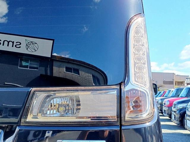 スペーシアカスタム GS RBS ナビ 地デジ/DVD/BT HID ETC Bカメラ 社外AW スマートキー Pスタート Pガラス 電格ミラー Aライト ベンチシート アームレスト Aストップ ウィンカーミラー バイザー(39枚目)