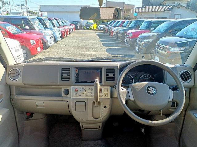 エブリイワゴン ＰＺターボスペシャル　社外ナビ　ＣＤ　両側電動スライドドア　オートステップ　ターボ　フォグ　キーレス　Ｐガラス　マット　バイザー　リアワイパー　電格ミラー　ヘッドライトレベライザー　セキュリティ　アームレスト（11枚目）