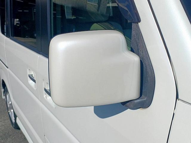 エブリイワゴン ＰＺターボスペシャル　社外ナビ　ＣＤ　両側電動スライドドア　オートステップ　ターボ　フォグ　キーレス　Ｐガラス　マット　バイザー　リアワイパー　電格ミラー　ヘッドライトレベライザー　セキュリティ　アームレスト（35枚目）