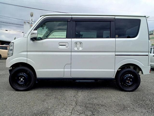 エブリイワゴン PZターボスペシャル RBS リフトアップ バンパーガード シートカバー ナビ 地デジ/DVD/BT Bカメラ オートステップ 両電スラ スマートキー Pスタート Aライト ステリモ フォグ 電格ミラー Pガラス(6枚目)