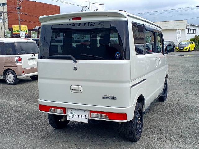 エブリイワゴン PZターボスペシャル RBS リフトアップ バンパーガード シートカバー ナビ 地デジ/DVD/BT Bカメラ オートステップ 両電スラ スマートキー Pスタート Aライト ステリモ フォグ 電格ミラー Pガラス(8枚目)