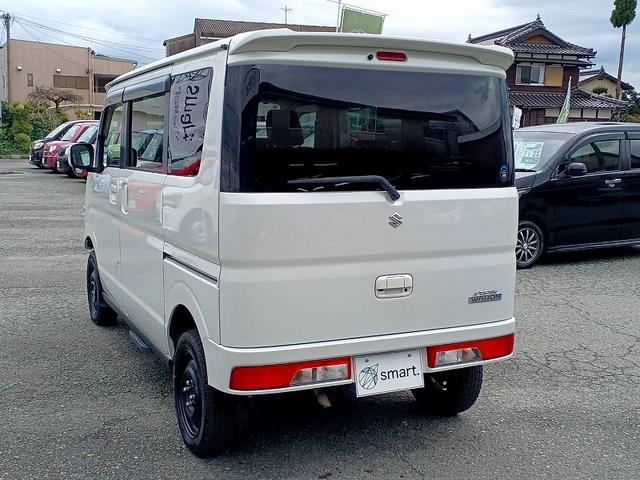 エブリイワゴン PZターボスペシャル RBS リフトアップ バンパーガード シートカバー ナビ 地デジ/DVD/BT Bカメラ オートステップ 両電スラ スマートキー Pスタート Aライト ステリモ フォグ 電格ミラー Pガラス(10枚目)