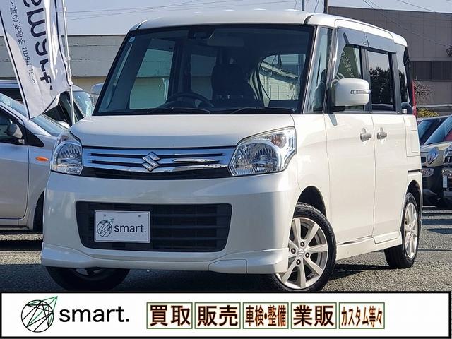 スペーシア Ｘリミテッド　ＲＢＳ　純正ナビ　地デジ　Ｂカメラ　両電スラ　ＨＩＤライト　両席シートヒーター　Ａライト　ステリモ　スマートキー　スペアキー★　Ｐスタ　電格ミラー　シートリフター　ベンチシート　アームレスト（2枚目）