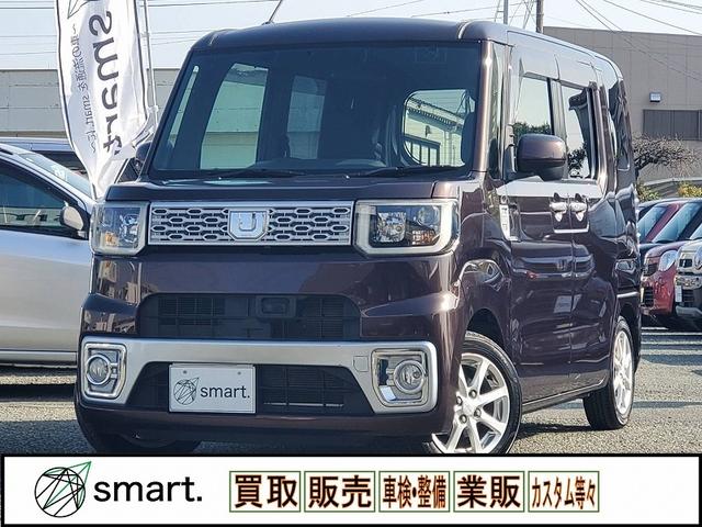 ウェイク L SA スマートアシスト LEDライト 社外ナビ フルセグ/DVD Bカメラ Pスタート 電動スライドドア スマートキー Aライト エコアイドル フロアマット サイドバイザー プライバシーガラス セキュティ(2枚目)