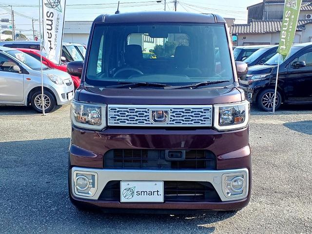 ウェイク L SA スマートアシスト LEDライト 社外ナビ フルセグ/DVD Bカメラ Pスタート 電動スライドドア スマートキー Aライト エコアイドル フロアマット サイドバイザー プライバシーガラス セキュティ(4枚目)