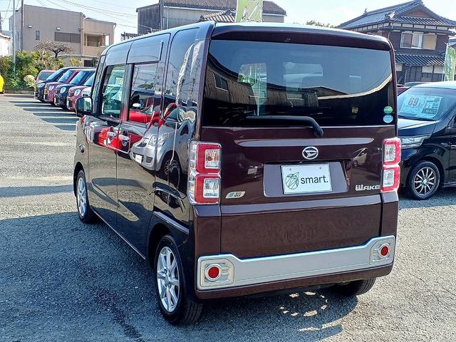 ウェイク L SA スマートアシスト LEDライト 社外ナビ フルセグ/DVD Bカメラ Pスタート 電動スライドドア スマートキー Aライト エコアイドル フロアマット サイドバイザー プライバシーガラス セキュティ(10枚目)