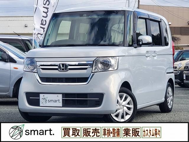Ｎ－ＢＯＸ Ｌ　後期　ホンダセンシング　８型ナビ　フルセグ　ＤＶＤ　ＢＴ　Ｂカメラ　電スラ　両席シートヒーター　ＬＥＤライト　スマートキー　Ｐスタート　クルコン　ステリモ　車線逸脱警報　Ｐガラス　ロールシェード（2枚目）