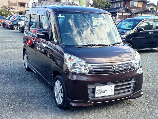 スペーシア Ｘリミテッド　ＲＢＳ　ナビ　フルセグ　ＤＶＤ　ＢＴ　両電スラ　ＨＩＤライト　ＥＴＣ　両席　シートヒーター　Ａライト　Ａストップ　スマートキー　Ｐスタート　Ｐガラス　ステリモ　ウィンカーミラー　ロールサンシェード（5枚目）