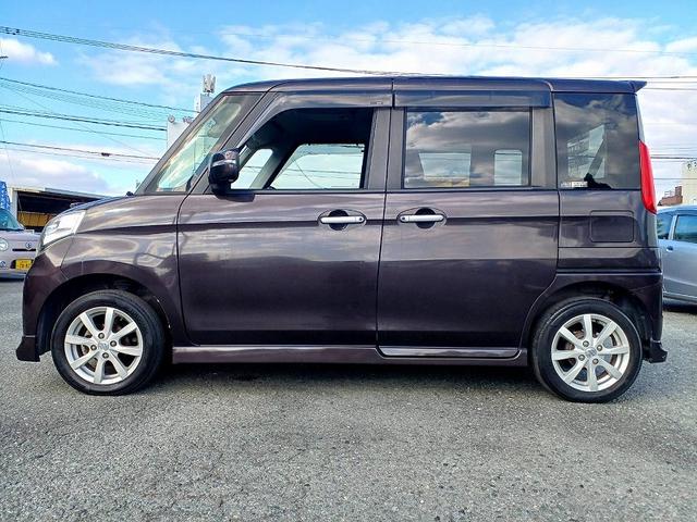 スペーシア Ｘリミテッド　ＲＢＳ　ナビ　フルセグ　ＤＶＤ　ＢＴ　両電スラ　ＨＩＤライト　ＥＴＣ　両席　シートヒーター　Ａライト　Ａストップ　スマートキー　Ｐスタート　Ｐガラス　ステリモ　ウィンカーミラー　ロールサンシェード（6枚目）