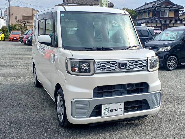 ウェイク L SA 電スラ スマアシ LEDライト Pスタート 電格ミラー CD エコアイドル スマートキー Aライト 横滑り防止機能 リアワイパー ベンチシート アームレスト Pガラス セキュリティ ISOFIX(5枚目)