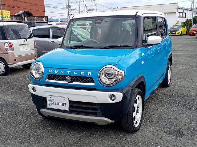 ハスラー Gターボ RBS 2トーン ターボ HIDライト ETC フォグ Aストップ エネチャージ CD Pガラス スマートキー Pスタート Aライト 電格ミラー シートヒーター シートリフター ベンチシート(3枚目)