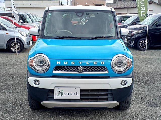 ハスラー Gターボ RBS 2トーン ターボ HIDライト ETC フォグ Aストップ エネチャージ CD Pガラス スマートキー Pスタート Aライト 電格ミラー シートヒーター シートリフター ベンチシート(4枚目)