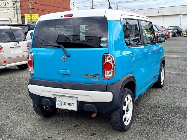 ハスラー Gターボ RBS 2トーン ターボ HIDライト ETC フォグ Aストップ エネチャージ CD Pガラス スマートキー Pスタート Aライト 電格ミラー シートヒーター シートリフター ベンチシート(8枚目)