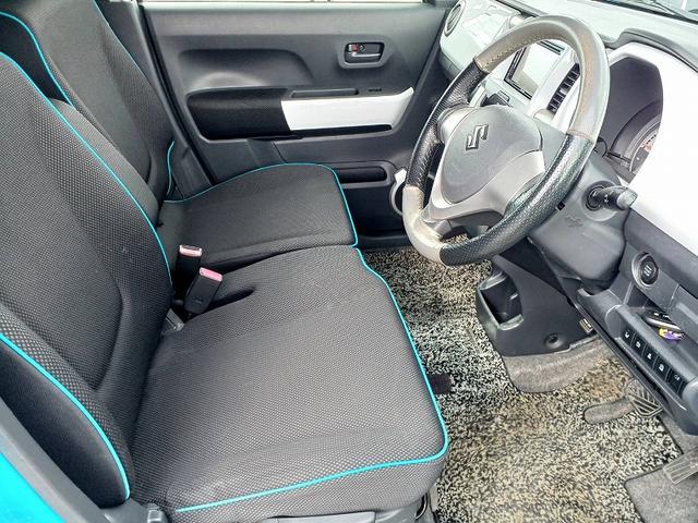 ハスラー Gターボ RBS 2トーン ターボ HIDライト ETC フォグ Aストップ エネチャージ CD Pガラス スマートキー Pスタート Aライト 電格ミラー シートヒーター シートリフター ベンチシート(12枚目)