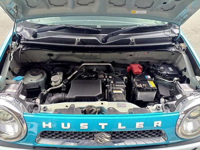 ハスラー Gターボ RBS 2トーン ターボ HIDライト ETC フォグ Aストップ エネチャージ CD Pガラス スマートキー Pスタート Aライト 電格ミラー シートヒーター シートリフター ベンチシート(48枚目)