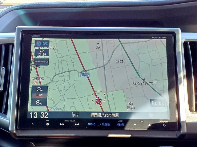 ステップワゴンスパーダ Z 後期 9型ナビ フルセグ/DVD/BT 両側電動スライドドア フリップダウン Bカメラ ETC Pシフト クルコン ステリモ HIDライト Aライト フォグ ウィンカーミラー 電格ミラー Aストップ(20枚目)