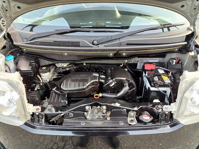 N-BOX G SSパッケージ 社外ナビ フルセグ DVD BT Bカメラ 両側電動スライドドア スマートキー Pガラス ウィンカーミラー バイザー 電格ミラー ステリモ Pスタート リアワイパー シートリフター 横滑り防止機能(52枚目)