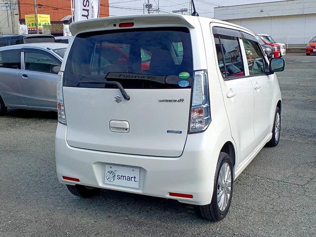 ワゴンＲ ＦＺ　後期　ＲＢＳ　ナビ　フルセグ　ＤＶＤ　Ｐスタート　スマートキー　スペアキー　ＥＴＣ　Ａライト　Ａストップ　シートヒーター　ベンチシート　アームレスト　Ｐガラス　マット　バイザー　ウィンカーミラー（8枚目）