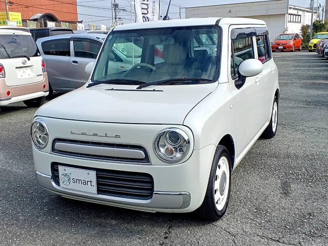 アルトラパンショコラ Ｇ　社外ナビ　フルセグ　ＥＴＣ　ＨＩＤライト　Ｐスタート　スマートキー　スペアキー　電格ミラー　Ａライト　シートリフター　ベンチシート　アームレスト　Ａストップ　Ｐガラス　マット　バイザー　リアワイパー（3枚目）