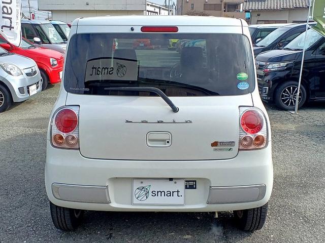 アルトラパンショコラ Ｇ　社外ナビ　フルセグ　ＥＴＣ　ＨＩＤライト　Ｐスタート　スマートキー　スペアキー　電格ミラー　Ａライト　シートリフター　ベンチシート　アームレスト　Ａストップ　Ｐガラス　マット　バイザー　リアワイパー（9枚目）