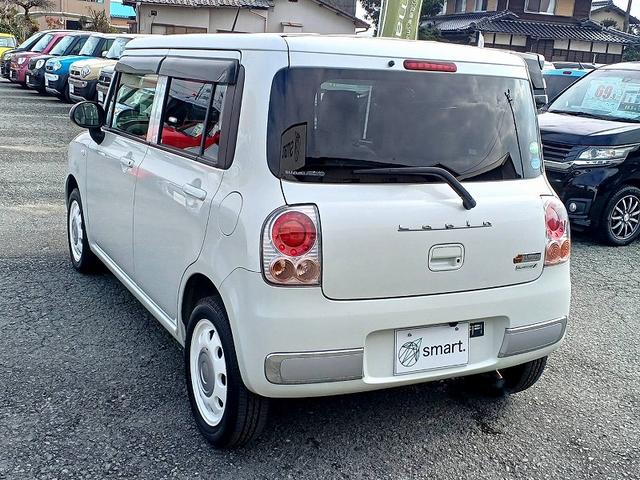 アルトラパンショコラ Ｇ　社外ナビ　フルセグ　ＥＴＣ　ＨＩＤライト　Ｐスタート　スマートキー　スペアキー　電格ミラー　Ａライト　シートリフター　ベンチシート　アームレスト　Ａストップ　Ｐガラス　マット　バイザー　リアワイパー（10枚目）