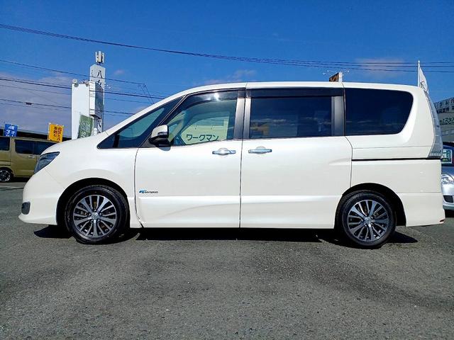 セレナ ハイウェイスター　Ｓ－ハイブリッド　後期　ナビ　地デジ　ＤＶＤ　ＢＴ　Ｂカメラ　電動スライドドア　スマートキー　Ｐスタート　クルコン　電格ミラー　Ｐガラス　ＥＴＣ　フォグ　ウィンカーミラー　車線逸脱警報★ヘッドライトレベライザー（6枚目）