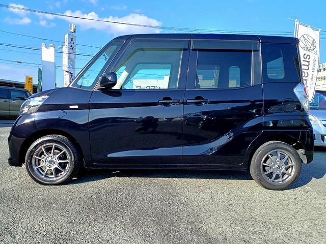 デイズルークス S 後期 CD キーレス 社外アルミ 電格ミラー Aストップ ヘッドライトレベライザー 横滑り防止 マット バイザー Pガラス リアワイパー チルトステアリング シートリフター ISOFIX ベンチシート(6枚目)