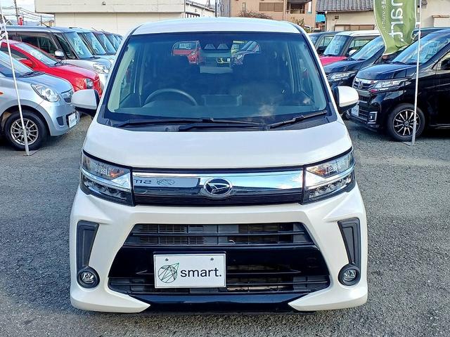 ムーヴ カスタム Xリミテッド SAIII 後期 HDDナビ フルセグ BT DVD Bカメラ LEDライト Pスタート フォグ ウィンカーミラー ETC シートヒーター スマートキー スペアキー Aストップ Aライト Aハイビーム Pガラス(4枚目)