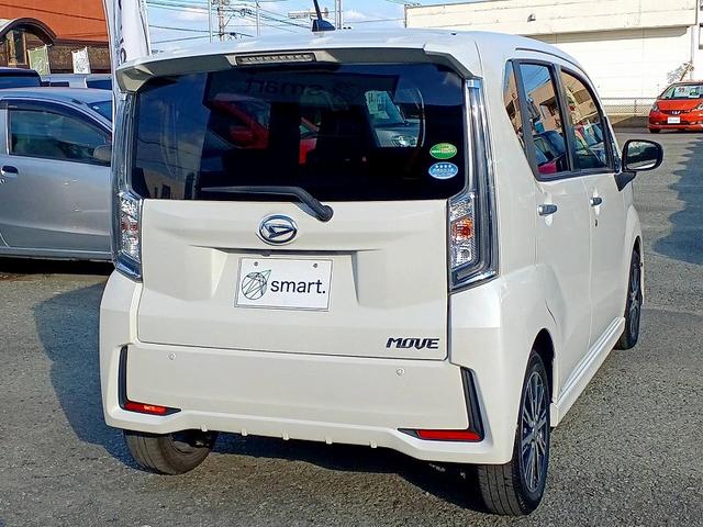 ムーヴ カスタム Xリミテッド SAIII 後期 HDDナビ フルセグ BT DVD Bカメラ LEDライト Pスタート フォグ ウィンカーミラー ETC シートヒーター スマートキー スペアキー Aストップ Aライト Aハイビーム Pガラス(8枚目)