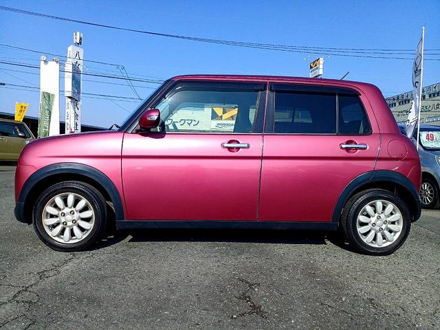 アルトラパン Ｘ　ＲＢＳ　８型ナビ　フルセグ　ＢＴ　ＤＶＤ　Ｂカメラ　ＥＴＣ　電格ミラー　スマートキー　スペアキー　Ｐスタート　Ａストップ　ＨＩＤライト　Ｐガラス　Ａライト　シートヒーター　シートリフター　アームレスト（6枚目）