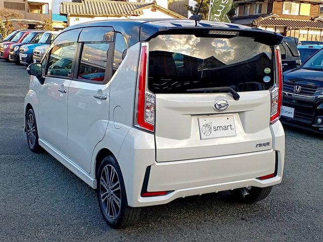 ムーヴ カスタム　ＲＳ　２トーン　ターボ　ナビ　地デジ　ＤＶＤ　Ｂカメラ　ＢＴ　ＬＥＤライト　フォグ　スマートキー　スペアキー　Ｐスタート　ステアリングスイッチ　エコアイドル　ウィンカーミラー　電格ミラー　Ａライト　ＥＴＣ（10枚目）