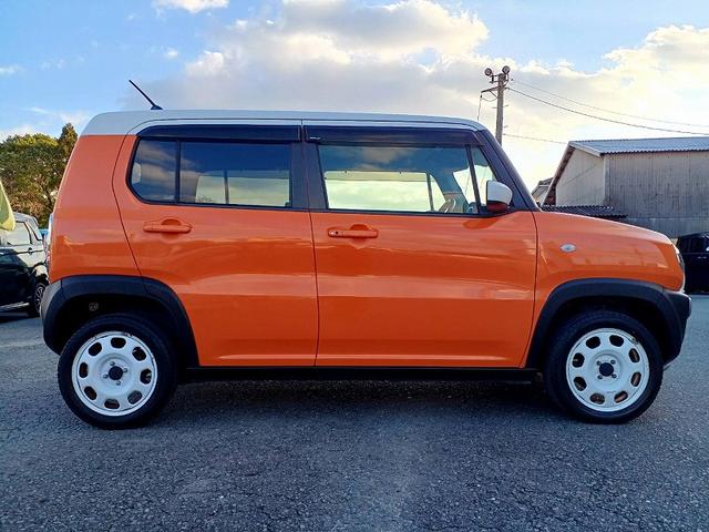 ハスラー Ｇ　後期　ＲＢＳ　２トーン　ナビ　地デジ　ＤＶＤ　Ｂカメラ　ＨＩＤライト　両席シートヒーター　スマートキー　Ｐスタート　Ａライト　セキュリティ　Ｐガラス　Ａストップ　Ｓエネチャージ　ベンチシート（7枚目）