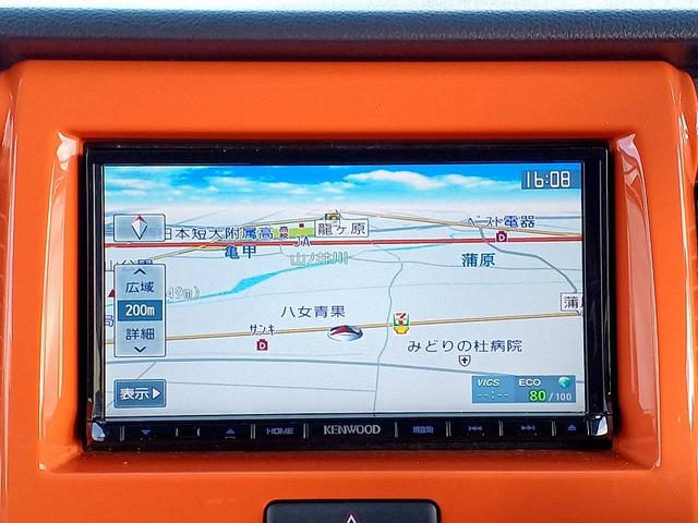 ハスラー Ｇ　後期　ＲＢＳ　２トーン　ナビ　地デジ　ＤＶＤ　Ｂカメラ　ＨＩＤライト　両席シートヒーター　スマートキー　Ｐスタート　Ａライト　セキュリティ　Ｐガラス　Ａストップ　Ｓエネチャージ　ベンチシート（18枚目）