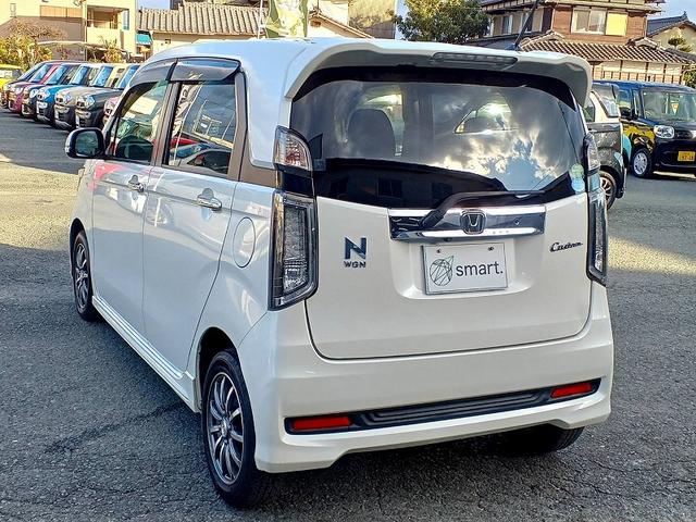 Ｎ－ＷＧＮカスタム Ｇ　ナビ　地デジ　ＤＶＤ　ＢＴ　Ｂカメラ　スマートキー　Ｐスタート　ＥＴＣ　ステアリングスイッチ　ＨＩＤライト　フォグ　Ａライト　セキュリティ　ウィンカーミラー　電格ミラー　Ｐガラス　横滑り防止　ＥＣＯＮ（10枚目）