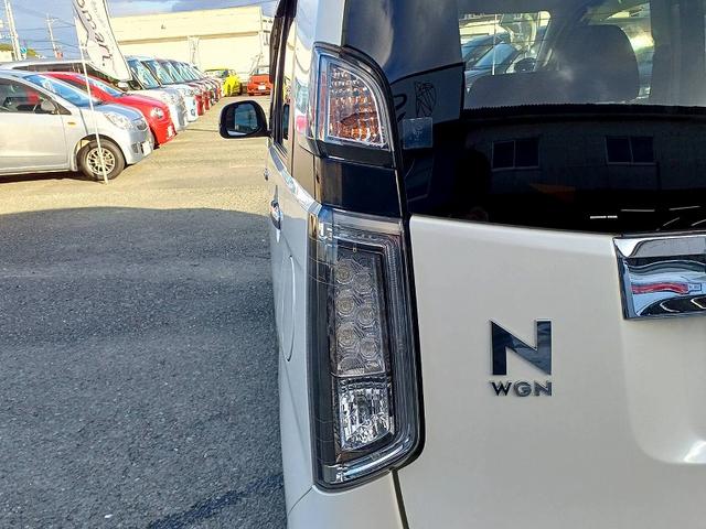 Ｎ－ＷＧＮカスタム Ｇ　ナビ　地デジ　ＤＶＤ　ＢＴ　Ｂカメラ　スマートキー　Ｐスタート　ＥＴＣ　ステアリングスイッチ　ＨＩＤライト　フォグ　Ａライト　セキュリティ　ウィンカーミラー　電格ミラー　Ｐガラス　横滑り防止　ＥＣＯＮ（42枚目）