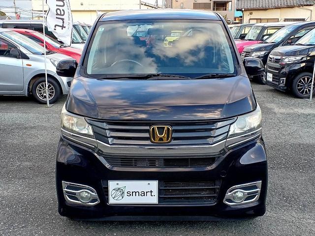 Ｎ－ＷＧＮカスタム Ｇ　ナビ　地デジ　ＤＶＤ　ＢＴ　ＨＩＤ　フォグ　シートカバー　ＥＴＣ　電格ミラー　Ａライト　スマートキー　スペアキー　Ｐスタート　ベンチシート　アームレスト　横滑り防止機能　ＥＣＯＮ　セキュリティ（4枚目）