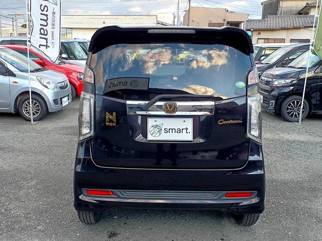 Ｎ－ＷＧＮカスタム Ｇ　ナビ　地デジ　ＤＶＤ　ＢＴ　ＨＩＤ　フォグ　シートカバー　ＥＴＣ　電格ミラー　Ａライト　スマートキー　スペアキー　Ｐスタート　ベンチシート　アームレスト　横滑り防止機能　ＥＣＯＮ　セキュリティ（9枚目）