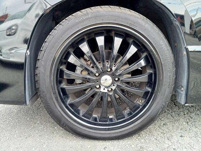 アルファード ２４０Ｓ　両側電動スライドドア　ナビ　地デジ　ＤＶＤ　ＢＴ　Ｂカメラ　ＥＴＣ　ＨＩＤライト　フォグ　社外アルミ　電格ミラー　スマートキー　Ｐスタート　Ａライト　ステリモ　横滑り防止　Ｐガラス　マット　バイザー（46枚目）