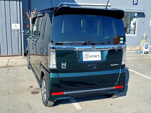 Ｎ－ＢＯＸカスタム Ｇ・Ｌパッケージ　後期　ナビ　地デジ　ＤＶＤ　ＢＴ　Ｂカメラ　電スラ　ＥＴＣ　ＨＩＤライト　フォグ　ウィンカーミラー　電格ミラー　シートリフター　スマートキー　Ｐスタート　ステリモ　Ａライト　Ａストップ　Ｐガラス（8枚目）