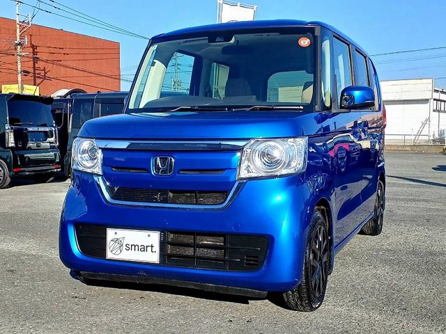 Ｎ－ＢＯＸ Ｇホンダセンシング　ホンダセンシング　ナビ　フルセグ　ＤＶＤ　ＢＴ　Ｂカメラ　ＥＴＣ　スマートキー　Ｐスタート　車線逸脱警報　横滑り防止機能　クルコン　Ａライト　ステリモ　電格ミラー　Ｐガラス　ウィンカーミラー（3枚目）