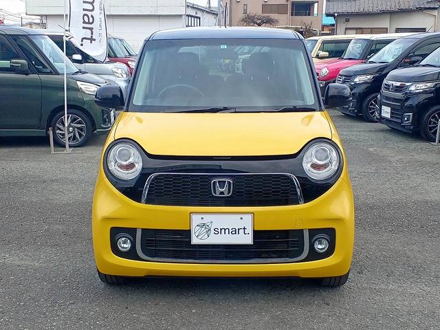 Ｎ－ＯＮＥ プレミアム・Ｌパッケージ　２トーン　ナビ　地デジ　ＤＶＤ　ＢＴ　Ｂカメラ　ＨＩＤ　ＥＴＣ　スマートキー　Ｐスタート　フォグ　マット　バイザー　リアワイパー　Ａライト　ステリモ　横滑り防止　Ｐガラス　ウィンカーミラー　電格ミラー（4枚目）