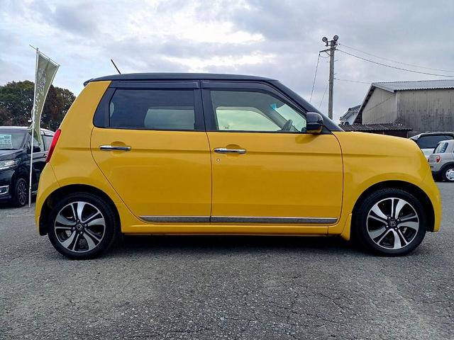 Ｎ－ＯＮＥ プレミアム・Ｌパッケージ　２トーン　ナビ　地デジ　ＤＶＤ　ＢＴ　Ｂカメラ　ＨＩＤ　ＥＴＣ　スマートキー　Ｐスタート　フォグ　マット　バイザー　リアワイパー　Ａライト　ステリモ　横滑り防止　Ｐガラス　ウィンカーミラー　電格ミラー（7枚目）