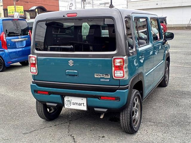 ハスラー ハイブリッドＧ　セーフティＳ　２トーン　ナビ　ＤＶＤ　ＢＴ　Ｂカメラ　両席シートヒーター　ＥＴＣ　コーナーセンサー　Ａライト　スマートキー　Ｐガラス　Ｐスタート　電格ミラー　Ａストップ　車線逸脱警報　横滑り防止機能（8枚目）