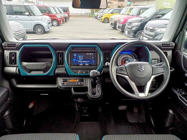 ハスラー ハイブリッドＧ　セーフティＳ　２トーン　ナビ　ＤＶＤ　ＢＴ　Ｂカメラ　両席シートヒーター　ＥＴＣ　コーナーセンサー　Ａライト　スマートキー　Ｐガラス　Ｐスタート　電格ミラー　Ａストップ　車線逸脱警報　横滑り防止機能（11枚目）