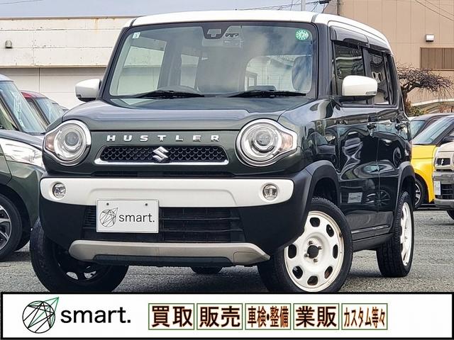 ハスラー Ｊスタイル　ＲＢＳ　２トーン　ナビ　地デジ　ＤＶＤ　ＢＴ　ＨＩＤライト　ＥＴＣ　フォグ　スマートキー　Ｐスタート　両席シートヒーター　ステリモ　電格ミラー　Ａストップ　Ｐガラス　Ａライト　横滑り防止機能（2枚目）